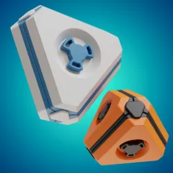 Futuristic Box Container 4 in 1
