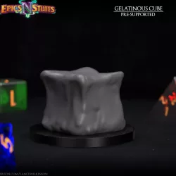 $0.99Gelatinous Cube Basic Miniature - Pre-Supported