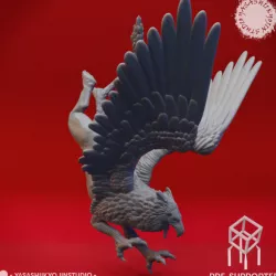 $1.99Griffin - Tabletop Miniature (Pre-Supported)