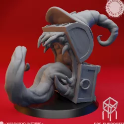 $1.99Mimic - Toothy Halloween Chest - Tabletop Miniature (Pre-Supported)