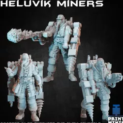 $10.00Heluvik Miners - 3 characters - Expedition Collection