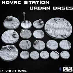 $10.00Kovac Station Urban Bases - 17 miniatures - Automata Collection