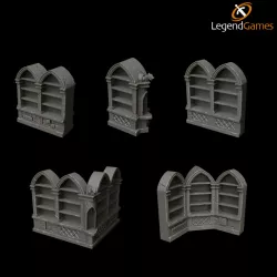 $10.00LegendGames Wizards Library Empty Bookcase Set