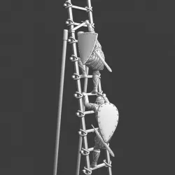 $10.00Medieval siege ladder with crew