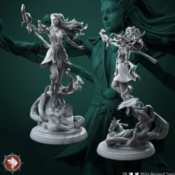 $11.90Lesika Light-eyed druid 75mm and 32mm pre-supported