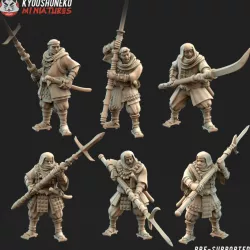 $11.99Japanese Sohei Monk Spearmen