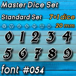 $12.00Master Dice FONT #054