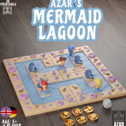 $12.00Mermaid Lagoon complete 3d printable boardgame
