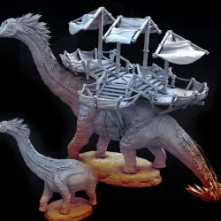 $13.99Long Neck Dino (Tamed with platform and walking)