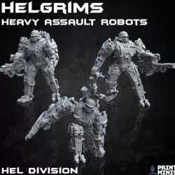 $14.00Helgrims x3 - Assault Robots - Automata Collection