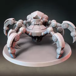 $15.00Giant Steampunk Mech Spider (15mm based mini mountable) (Presupported)
