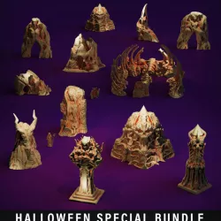 $15.00Halloween Bundle - Scenery Set