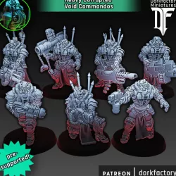 $15.00Heavy Corrupted Void Commandos | Space men who gave up being marine biology enforcers to wreak havoc and sew chaos