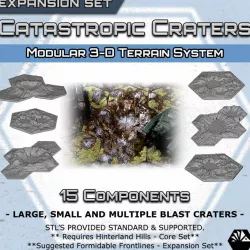 $15.00Hexhog Tabletops: Catastrophic Craters⠀⠀⠀⠀