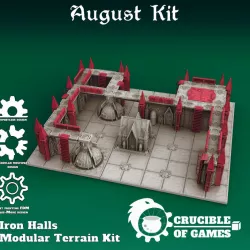 $15.00Iron Halls Modular Terrain Kit