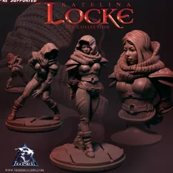 $15.00Katelina Locke, Dark Rogue STL Collection