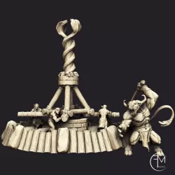 $15.00Minoc the Minotaur Slaver & Wheel of Pain (AMAZONS! Kickstarter)
