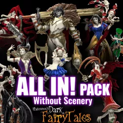 $160.00Halloween's Dark FairyTales All in Pack (without scenery/Centerpiece)