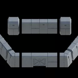 $19.00Hex Wall Set