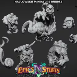 $19.99Halloween Miniature Bundle - Pre-Supported