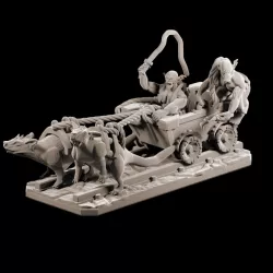 $2.45GOBLIN MINE CART RIDERS WITH RAT MOUNTS