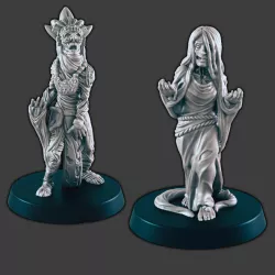 $2.50Jungle Mummy Lord and Drown Maiden [SUPPORT-FREE]