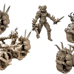 $2.95Infernal war bike with foot soldiers