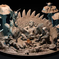 $20.00Lost in the Mushroom Forest - diorama