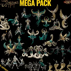 $200.00Gods and Heroes of Egypt MEGA PACK (without scenery/centerpiece)