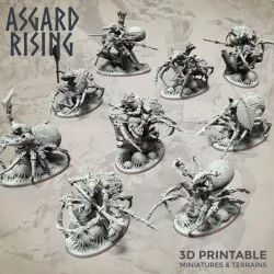 $24.00Goblin Spider Riders Modular Set Presupported