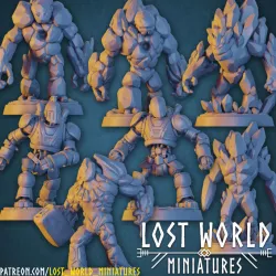 $29.00Golem Miniatures set - Supported