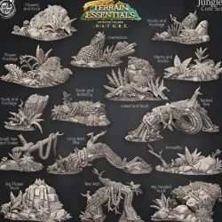 $29.99Jungle Terrain Set (Pre-Supported)
