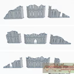 $3.00Gothic Ruins Set 2 GR102