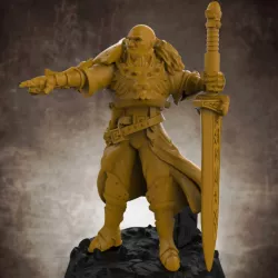 $3.00Kingsguard Commander (32mm Scale Miniature)