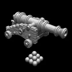 $3.00LegendGames Pirate Cannon