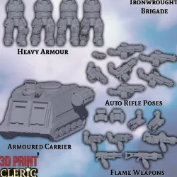 $3.50Ironwrought Brigade - Heavy Armour Pack