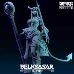 $3.90Girl Tiefling Wizard Variant 2