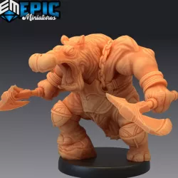 $3.90Hippo Warrior Double Axe / Dune Fighter / Egyptian