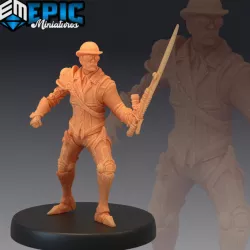 $3.90Lord Hamilton Sword / Steampunk Adventurer / Construct Inventor & Mechanic