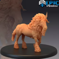 $3.90Maned Unicorn / Magic Forest Creature / Woodland Encounter