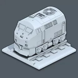 $3.99Genie - Trains & Rails World - STL files for 3D printing