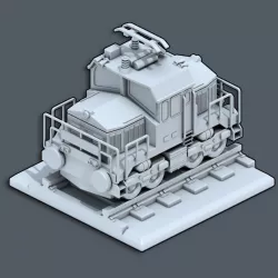 $3.99Grasshopper - Trains & Rails World - STL files for 3D printing