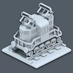$3.99Kando - Trains & Rails World - STL files for 3D printing
