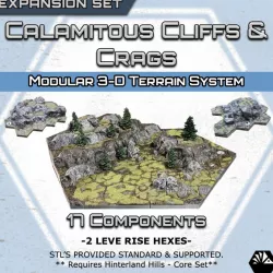 $30.00Hexhog Tabletops: Calamitous Crags and Cliffs - Expansion Set -