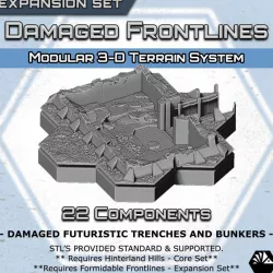 $30.00Hexhog Tabletops: Damaged Trenches-FF Expansion⠀⠀⠀⠀⠀⠀⠀⠀⠀⠀⠀⠀