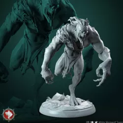 $4.00Ghoul 1 miniature 32mm pre-supported