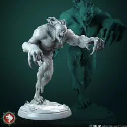 $4.00Ghoul 2 miniature 32mm pre-supported