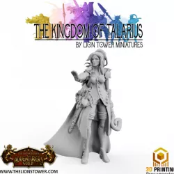 $4.00Kingdom of Talarius - Lilly, Arch White Mage (32mm presupported)