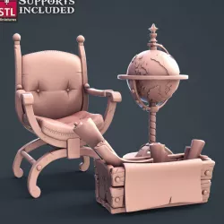 $4.00Librarians Globe Maps Chair