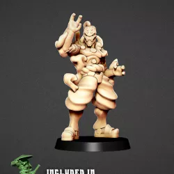 $4.00Lightning Warforged Monk Samurai